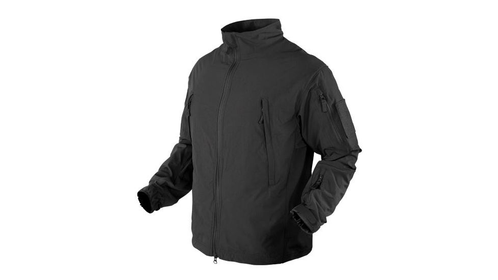 Condor Outdoor VAPOR LIGHTWEIGHT WINDBREAKER, Black, 2 Extra Large 10617-002-XXL