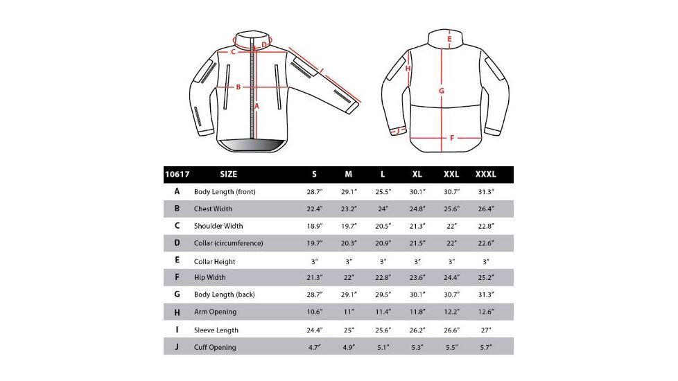 Condor Outdoor VAPOR LIGHTWEIGHT WINDBREAKER, Graphite, Extra Large 10617-018-XL