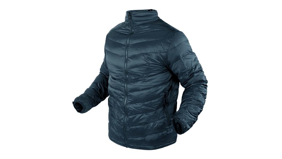 Condor Outdoor Zephyr Lightweight Down Jacket, GUNMETAL, L, 101057-031-L