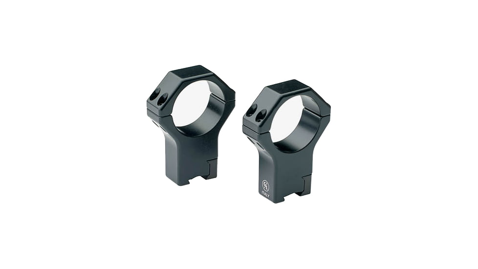 Contessa Dovetail Rings for 11 or 12mm 60 rails, 26mm, High, 1in, Black, SDT01/C