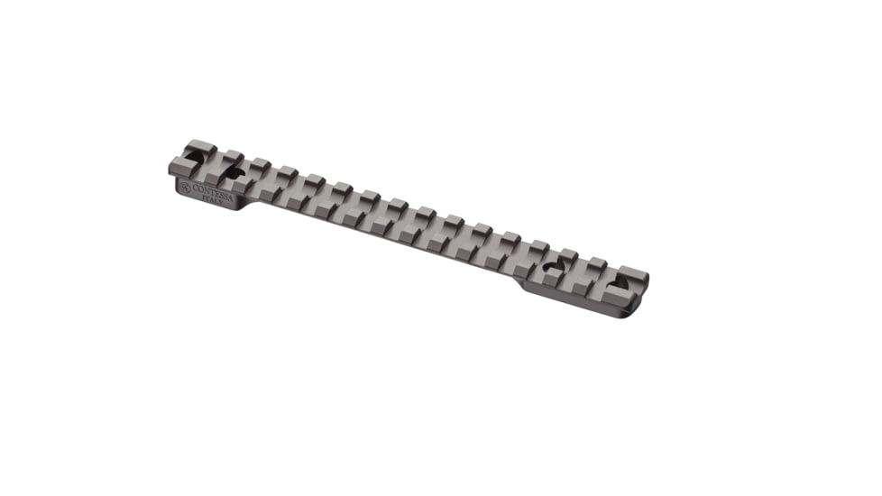 Contessa Haenel Jaeger 10 Picatinny Rail, Black, 0 MOA, PH48