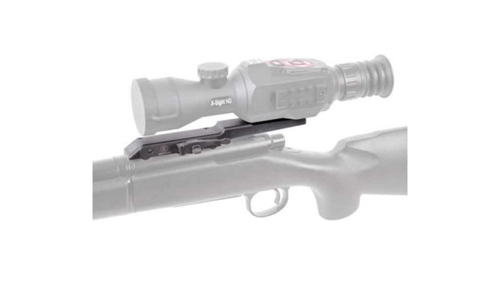 Contessa Simple Picatinny PLS, Black, QD Mount for ATN, SBP12