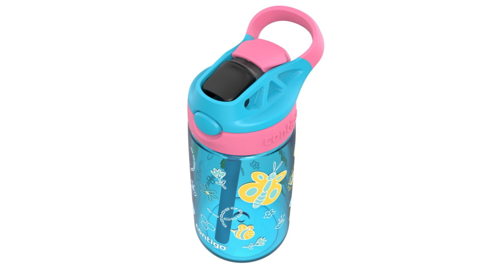 Contigo Asclnbl Blue Raspberry Butterflies, 14 oz, 14, CTPLASCLN2514-13