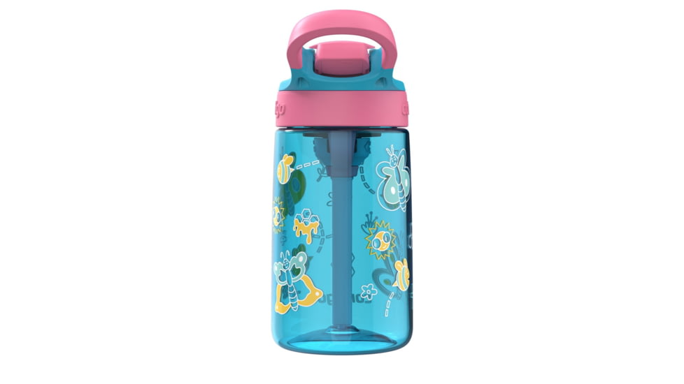 Contigo Asclnbl Blue Raspberry Butterflies, 14 oz, 14, CTPLASCLN2514-13