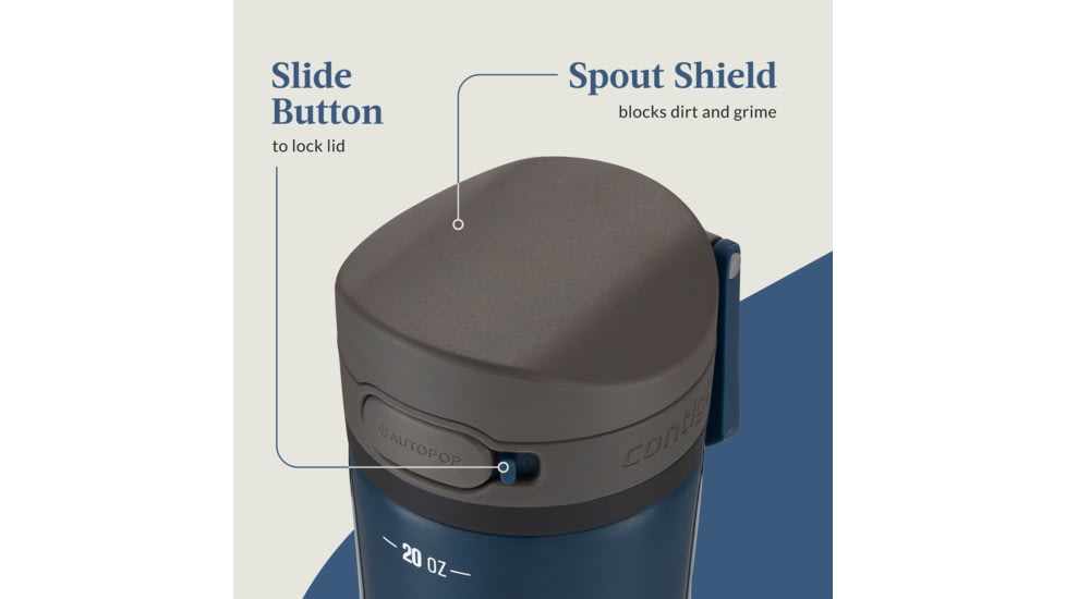 Contigo Jackson Chill 2.0, 20 oz, Blueberry, 20, CTSSJACKCH2020-2