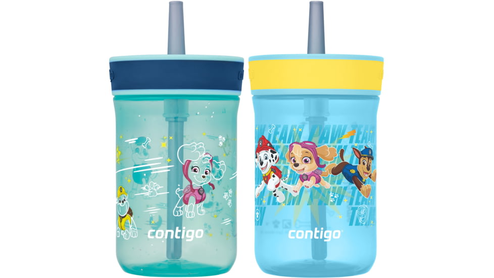 Contigo Kids Leighton SPT PP, 14 oz, 2 Pack, Pawpatrol, 14, CTPLLEIPPSPT14-13