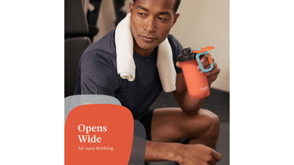 Contigo Sg Fit 2.0 PP Snap Lid, 20 oz, Cayenne, 20, CTPLSGFPPO2020-4