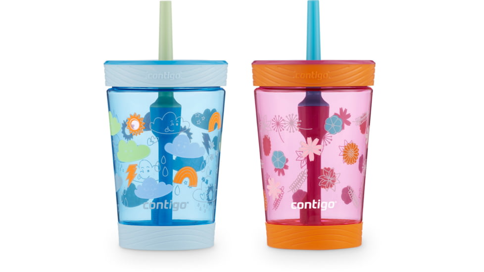 Contigo SPT Tri 2PK Bottle, 14 oz, Wildflowers Into Clouds, 14, CTPLSPILLPRF14-5