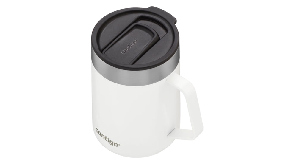 Contigo Streeterville Stainless Steel Mug w/ Handle, 14 oz, Salt, 14, CTSSSTREEMUG14-13