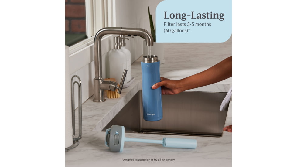 Contigo Wells Replacement Filter, Blue, Not assigned, CTWELLSFILTER