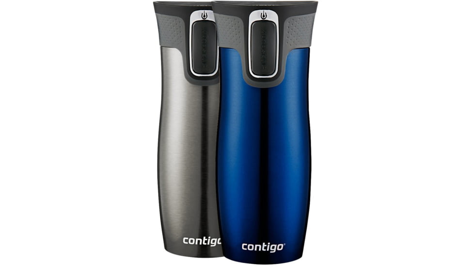 Contigo West Loop 2.0, 16 oz, 2 Pack, Monaco Ss, 16, CTSSWL2016-6