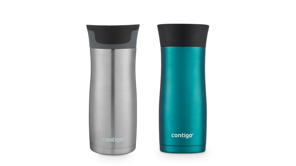 Contigo West Loop 2.0, 16 oz, 2 Pack, Spirulina Ss, 16, CTSSWL2016-2