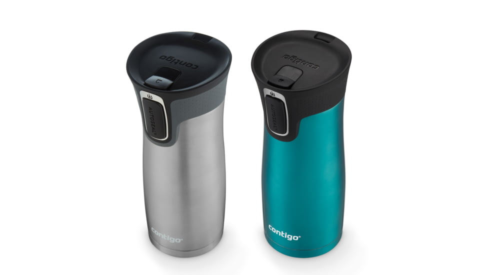 Contigo West Loop 2.0, 16 oz, 2 Pack, Spirulina Ss, 16, CTSSWL2016-2