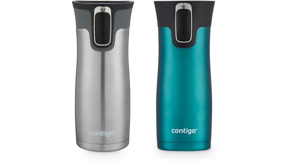 Contigo West Loop 2.0, 16 oz, 2 Pack, Spirulina Ss, 16, CTSSWL2016-2