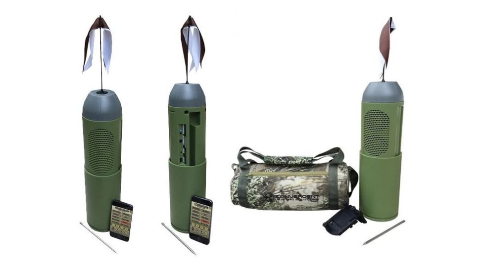 Convergent Hunting Solutions Bullet HP Bluetooth Game Call System, Green, Green/RealTree Max-1