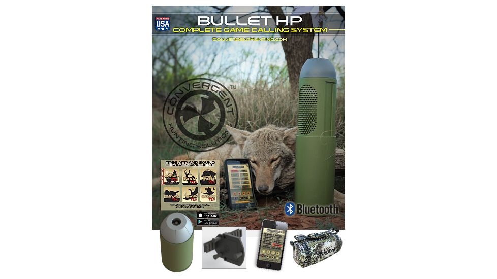Bullet HP Complete Bluetooth Game Calling System, Green