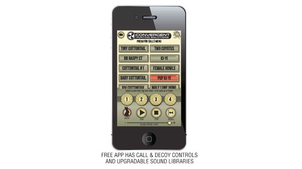 Bullet HP Complete Bluetooth Game Calling System, Green