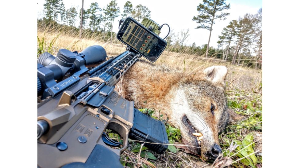 Convergent Hunting Solutions Sidewinder Weapon Mounted Game Call, 3 x 3 x 4in