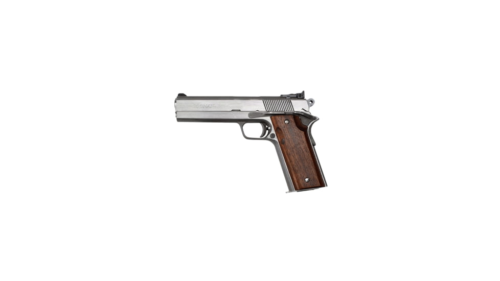 Coonan Arms 357-Magnum-Semi-Auto Pistol, .357 Magnum, 5in barrel, stainless steel frame, smooth walnut grip, recoil operated semi-automatic, blade front, adjustable rear, 7 round magazine, CA.357MGSA.357MG51FRRMPG