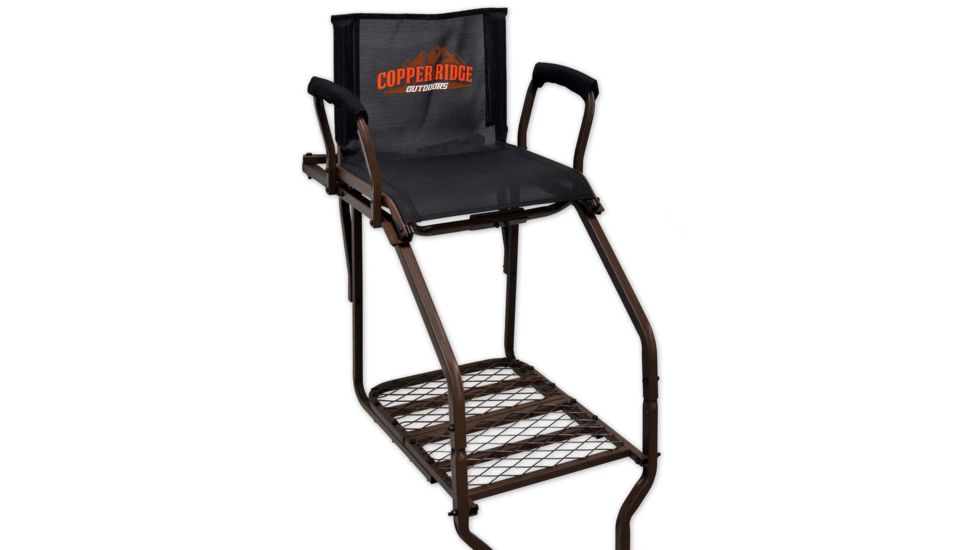 Copper Ridge Outdoors 18 foot Ultra Comfort Archers Tree Stand w/Ladder, Black LS5005CR