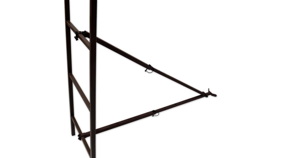 Copper Ridge Outdoors 18 foot Ultra Comfort Oversized Man and a Half Ladder Stand, Black LS5002CR