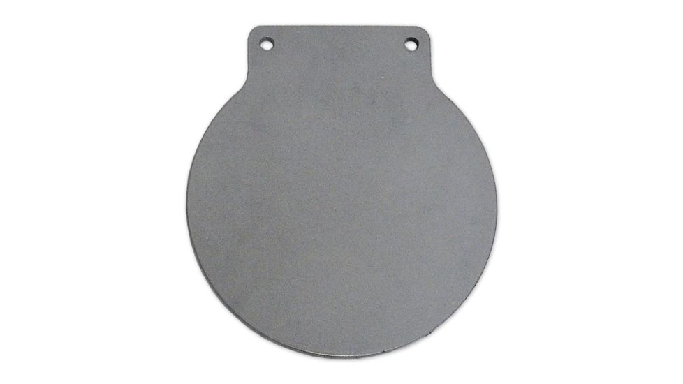 Copper Ridge Outdoors AR500 10 inch Gong Target w/Stand, 1/2 in Thick, Silver SH5055CR