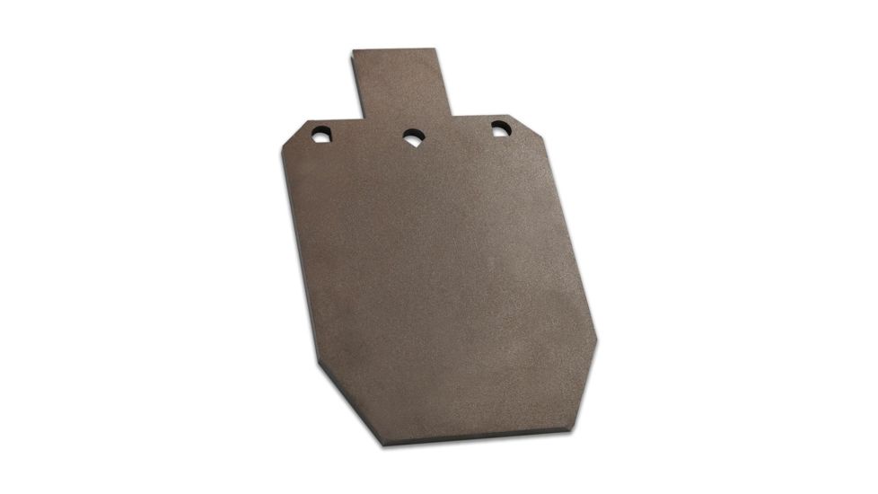 Copper Ridge Outdoors AR500 Mini Silhouette Steel Target, 3/8 in Thick, Gray SH5040CR