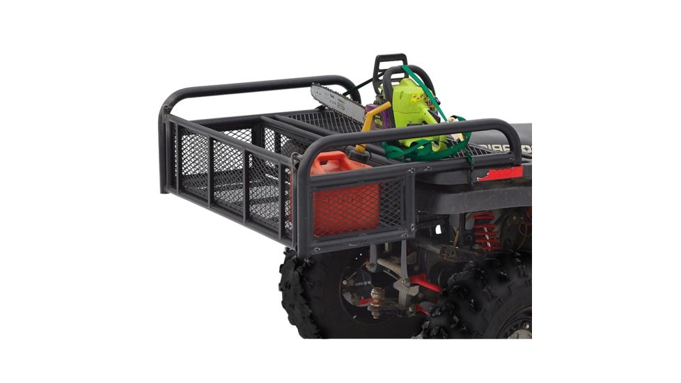 Copper Ridge Outdoors ATV Round Tube Rear Drop Basket, Black 02-ATVRDB-R01CR