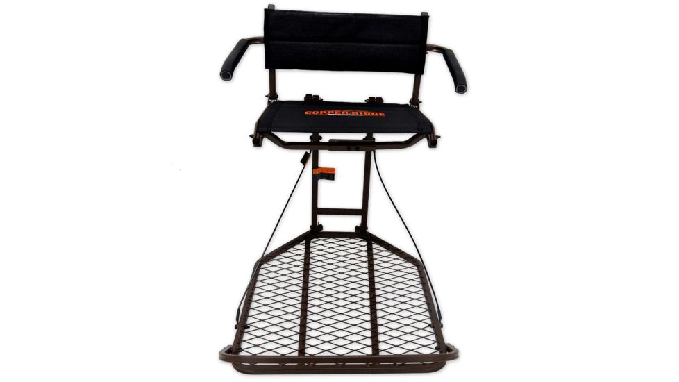 Copper Ridge Outdoors Ultra Comfort Deluxe Hang On Tree Stand, Black HS2002CR