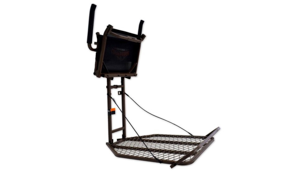 Copper Ridge Outdoors Ultra Comfort Deluxe Hang On Tree Stand, Black HS2002CR