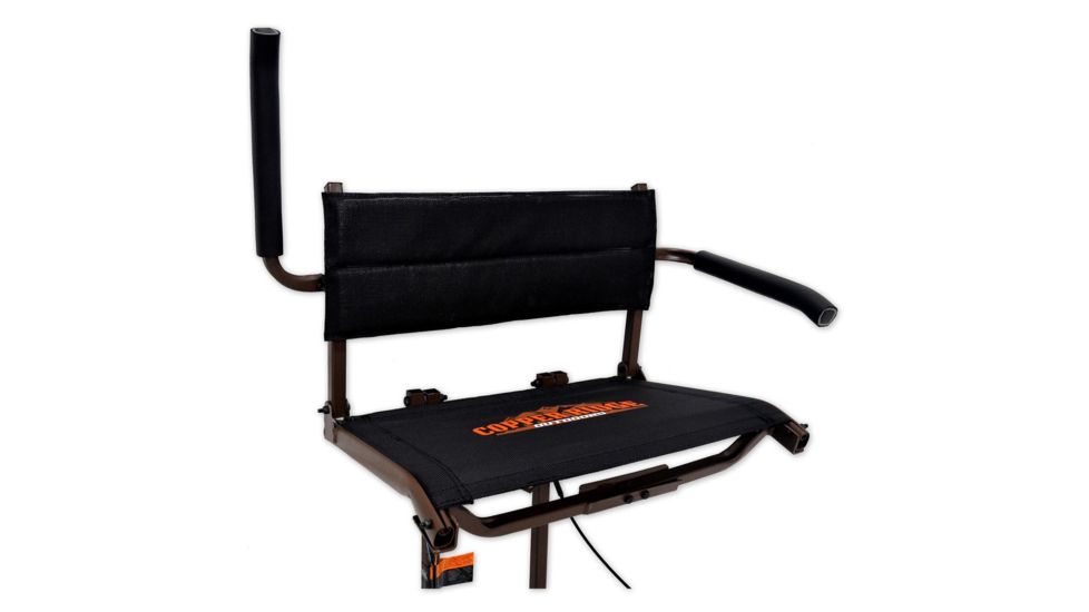 Copper Ridge Outdoors Ultra Comfort Deluxe Hang On Tree Stand, Black HS2002CR