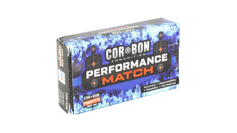 Cor Bon AAC .300 AAC Blackout, 150 grain, Full Metal Jacket, 20 Rounds Rifle Ammo, PM300AAC150