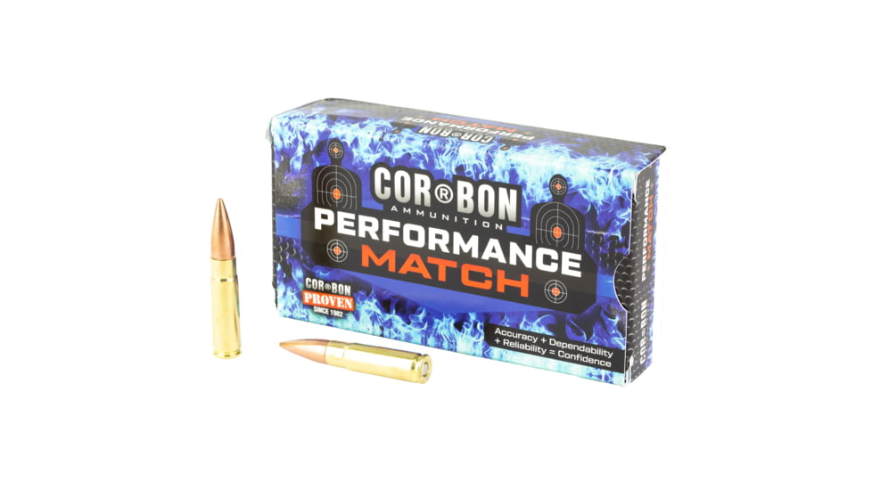 Cor Bon AAC .300 AAC Blackout, 150 grain, Full Metal Jacket, 20 Rounds Rifle Ammo, PM300AAC150