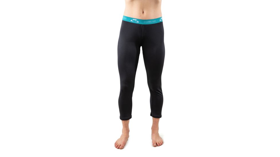 Corbeaux Contour 3/4 Bottom - Womens, Black, Large, WBCP4