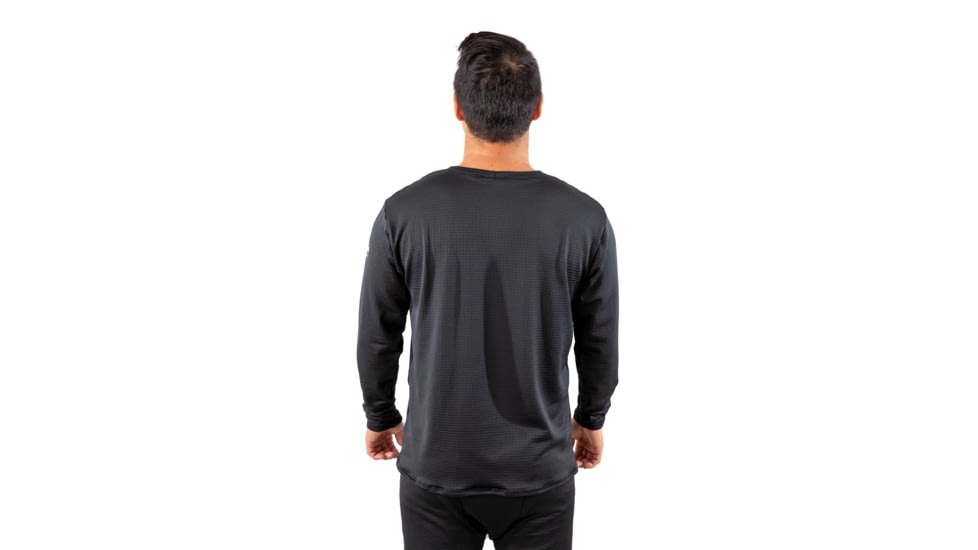 Corbeaux Contour Long Sleeve - Mens, Black, Large, MBCT4