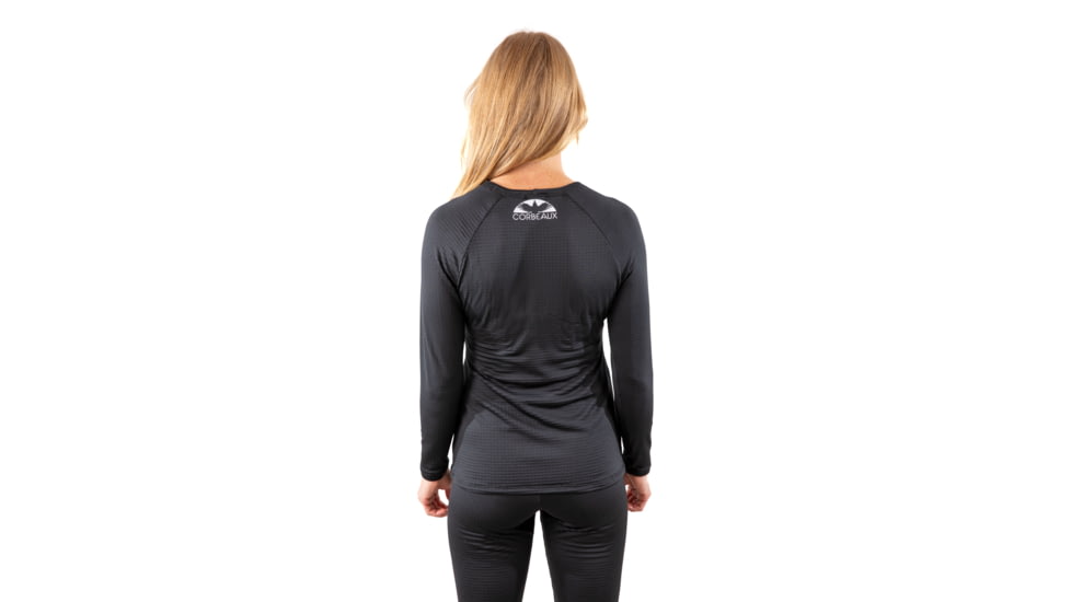 Corbeaux Contour Long Sleeve - Womens, Black, Small, WBCT2