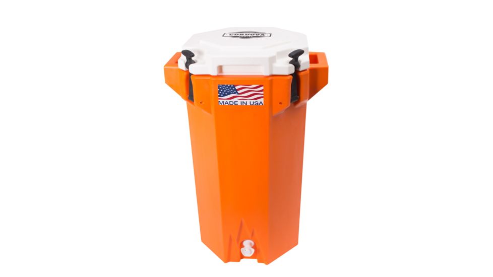 Cordova Hydro Jug, Orange/White, 5 Gallon, CCHJ-5G