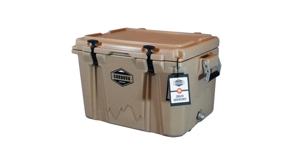 Cordova Medium Cooler - Tan, CCM-45QT