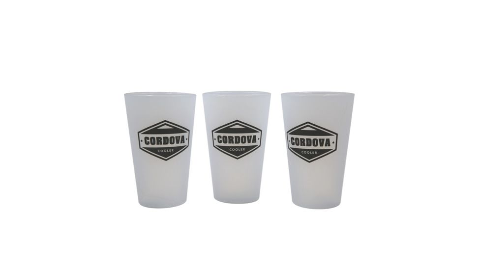 Cordova Sili Pint Cup, White, One Size CCSPC