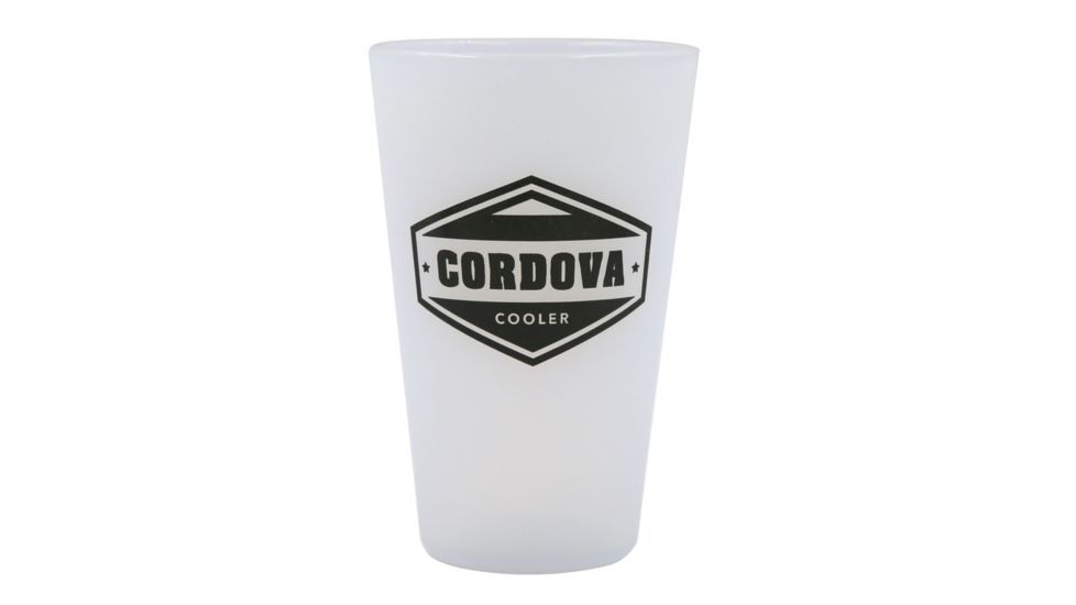 Cordova Sili Pint Cup, White, One Size CCSPC
