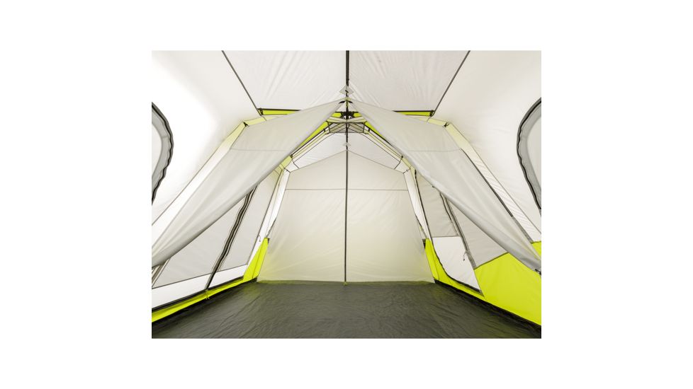 Core Equipment 12 Person Instant Cabin Tent, Green/Gray, 18 x 10 ft, 40027