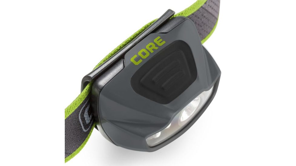 Core Equipment Headlamp, 75 Lumen, Gray, 2.2 x 1.6 x 1.3 in, 40015
