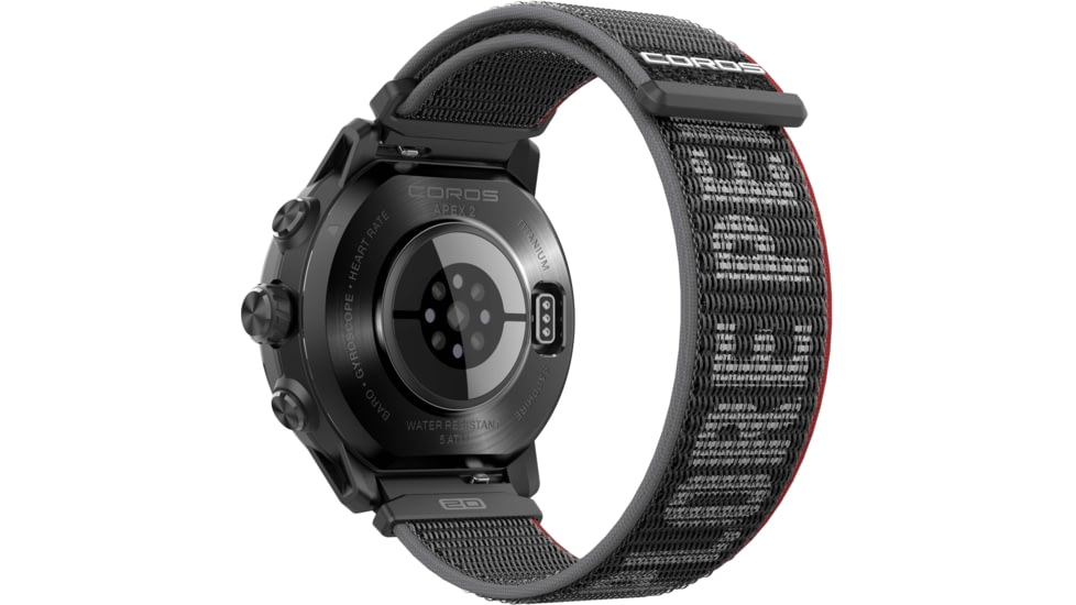 COROS Apex 2 GPS Outdoor Watch, Black, WAPX2-BLK
