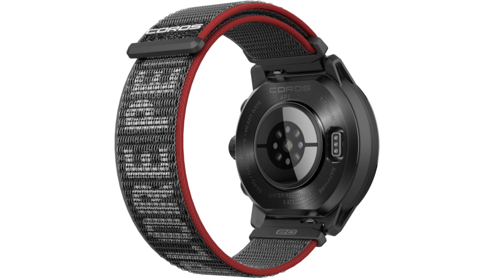 COROS Apex 2 GPS Outdoor Watch, Black, WAPX2-BLK