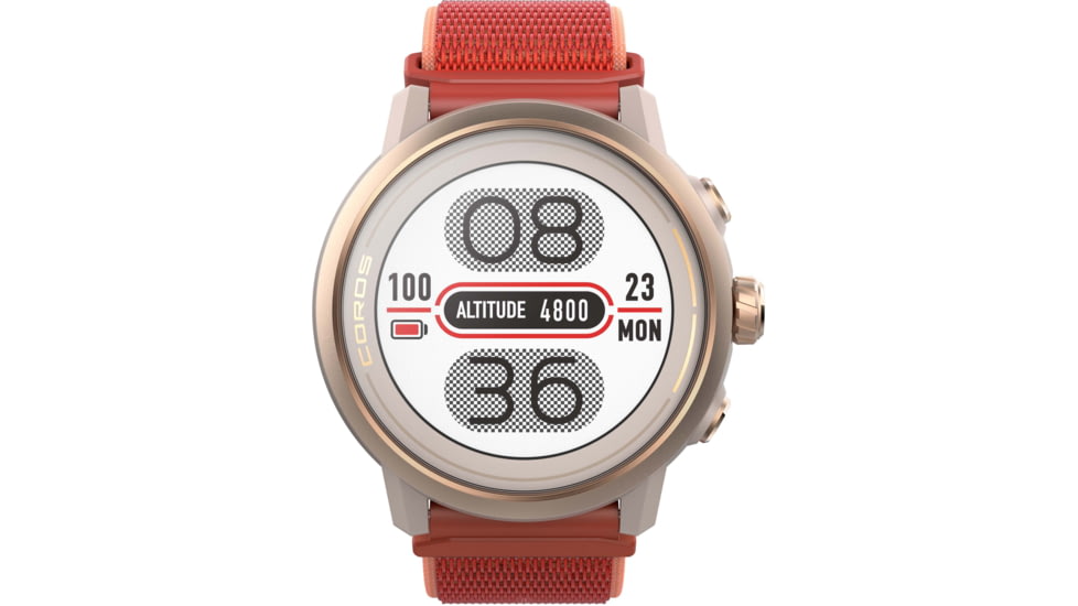 COROS Apex 2 GPS Outdoor Watch, Coral, WAPX2-COR