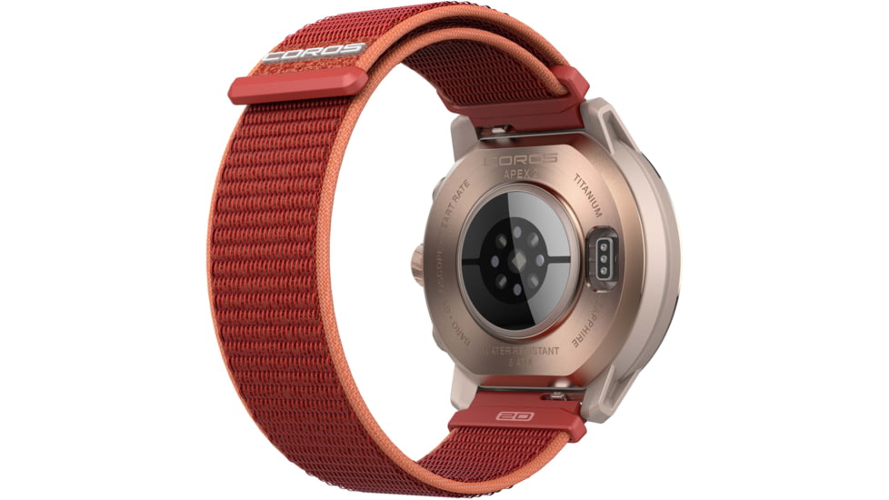 COROS Apex 2 GPS Outdoor Watch, Coral, WAPX2-COR