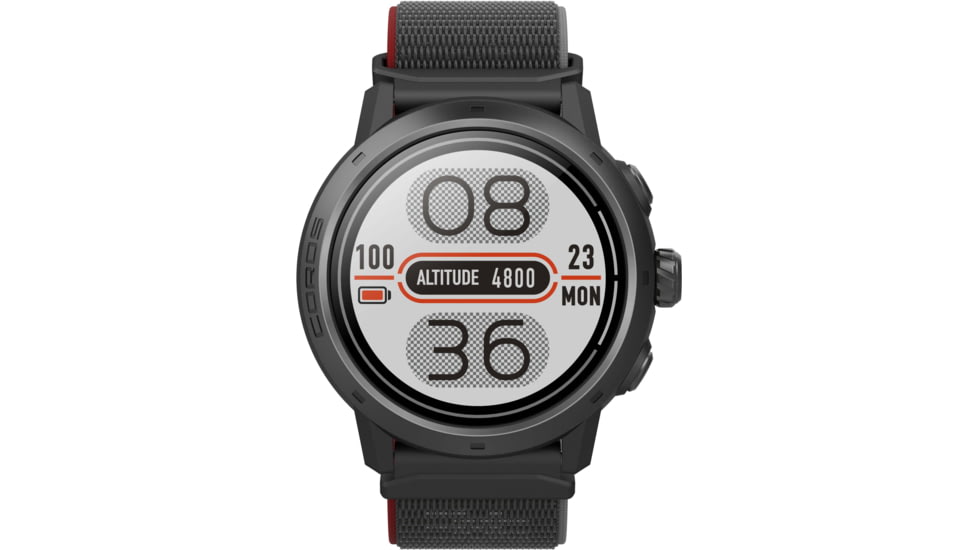 COROS Apex 2 GPS Pro Outdoor Watch, Black, WAPX2P-BLK