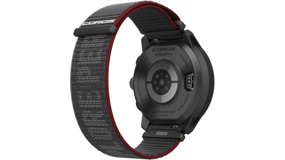 COROS Apex 2 GPS Pro Outdoor Watch, Black, WAPX2P-BLK