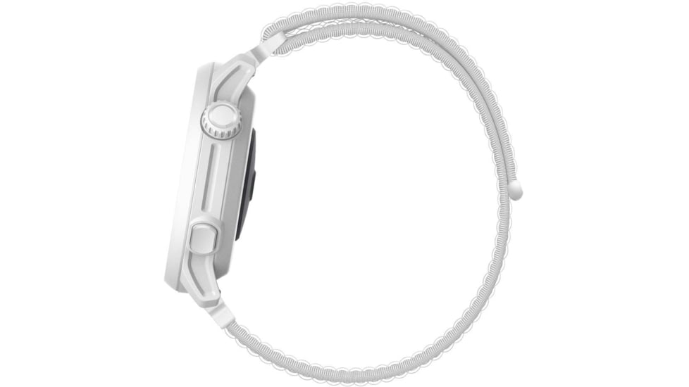 COROS Pace 2 GPS Sport Watch w/Nylon Band, White, WPACE2-WHT-N