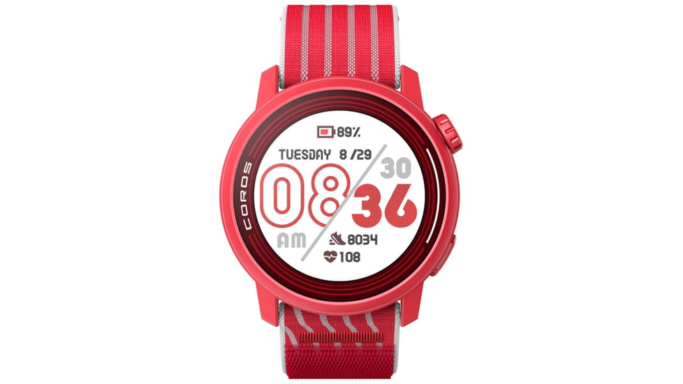 COROS Pace 3 GPS Sport Watch Track Edition, Red, WPACE3-TRK